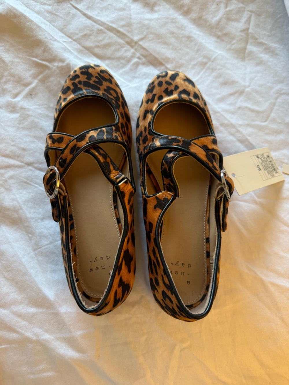 Leopard Print Mary Jane woman’s  Shoes - Brown